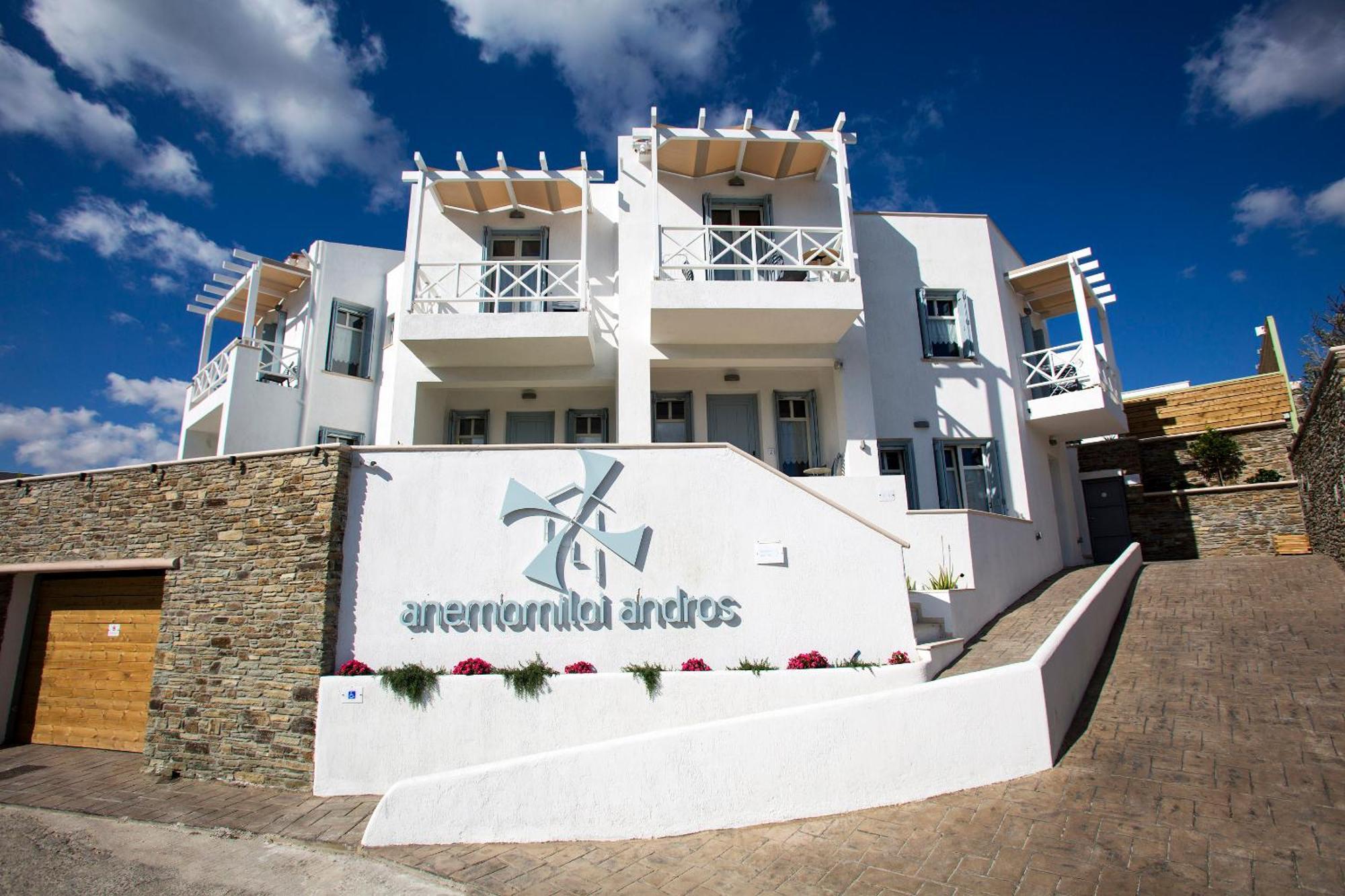 Anemomiloi Andros Hotel Exterior photo