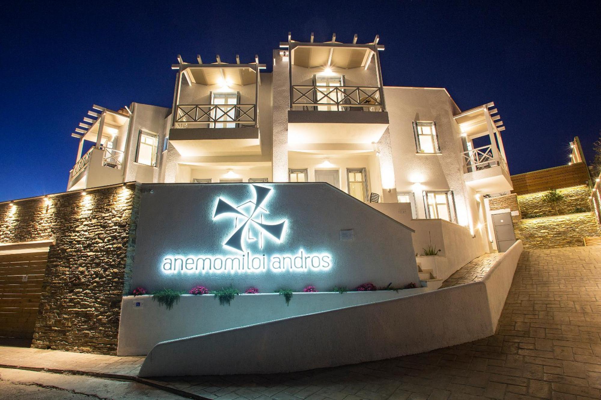 Anemomiloi Andros Hotel Exterior photo