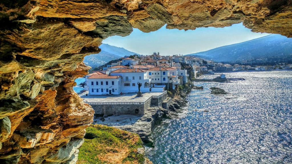 Anemomiloi Andros Hotel Exterior photo